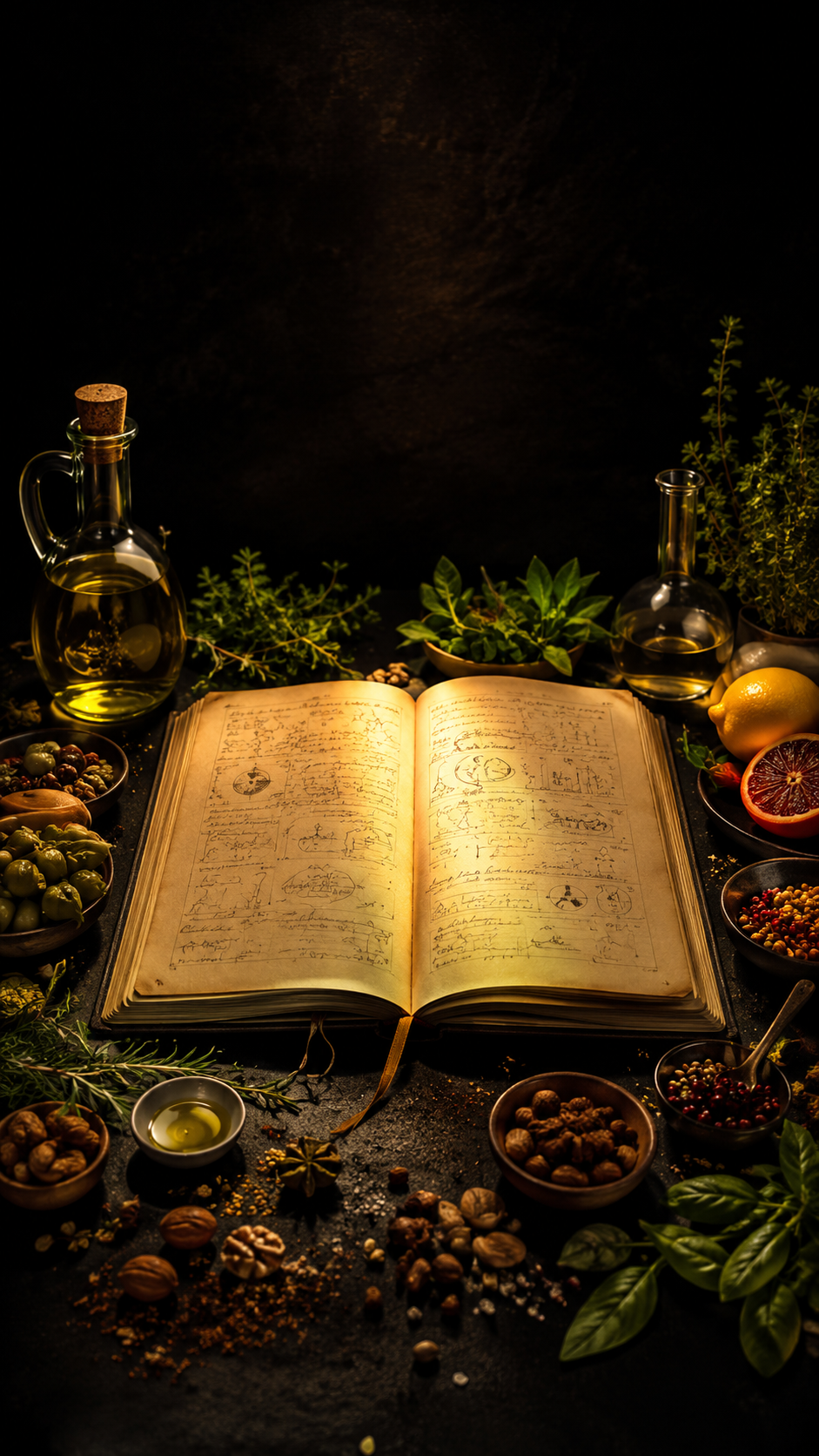 Bitácora gastronómica con ingredientes funcionales